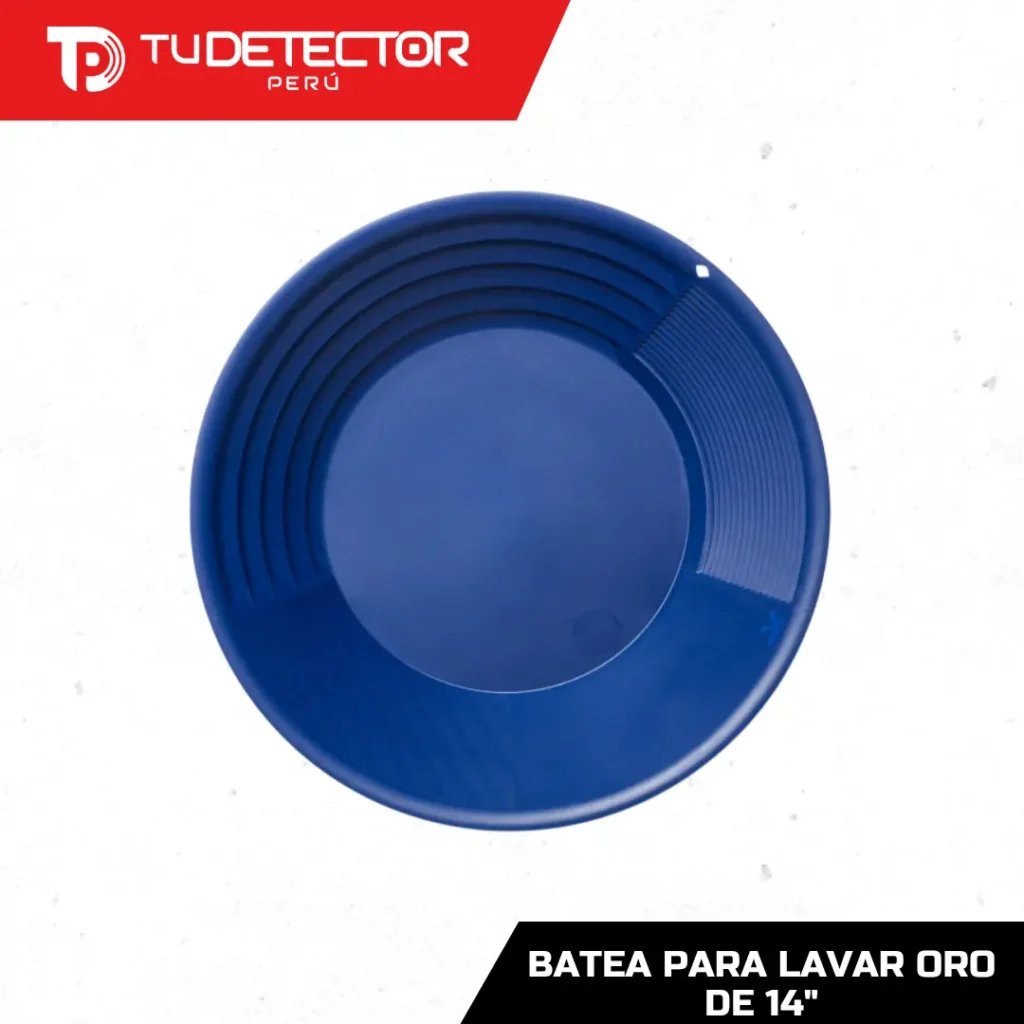 BATEA PARA LAVAR ORO DE 15 PULGADAS - XP
