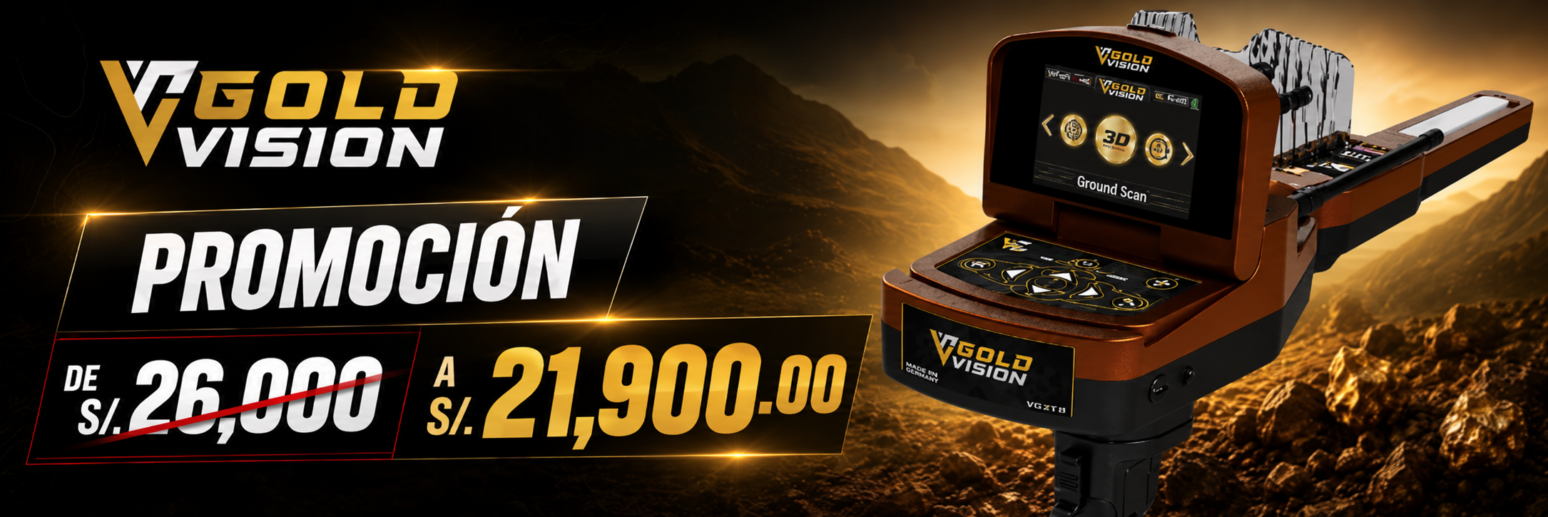 Promoción V Gold Vision_ S_. 21,900.00